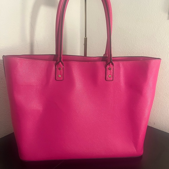 Large Merona Pink Tote Bag - Picture 4 of 4
